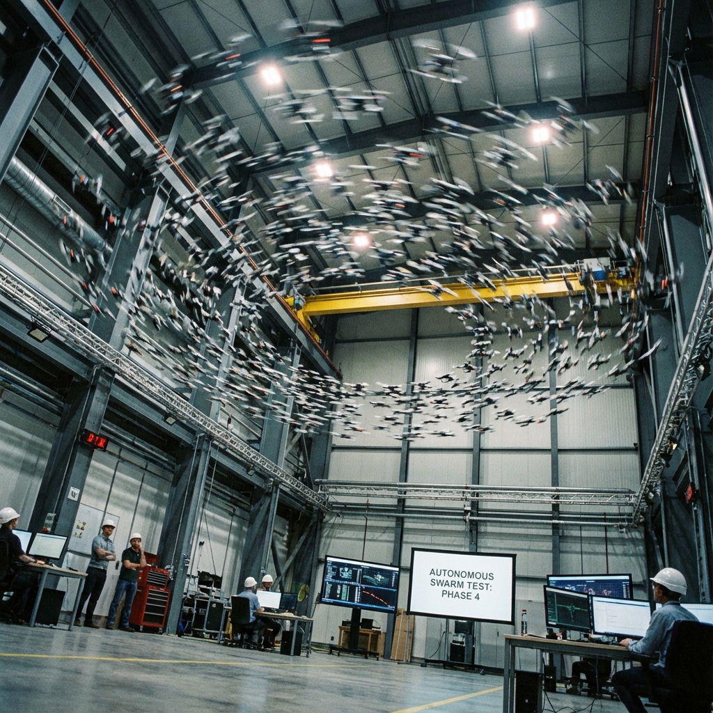 Drone Swarm Testing